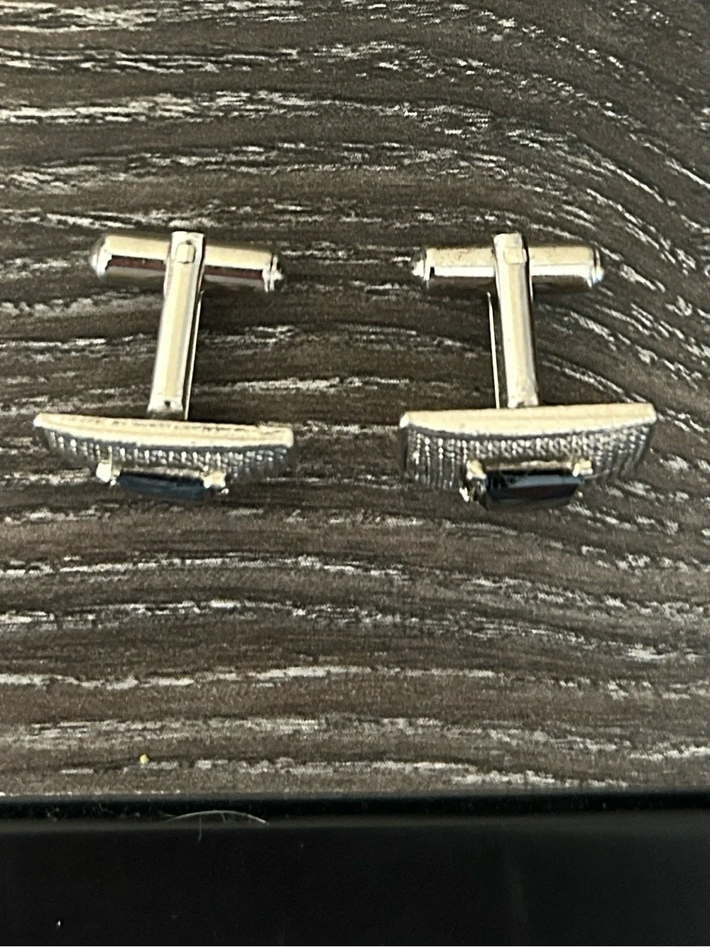 Vintage Hematite cufflinks